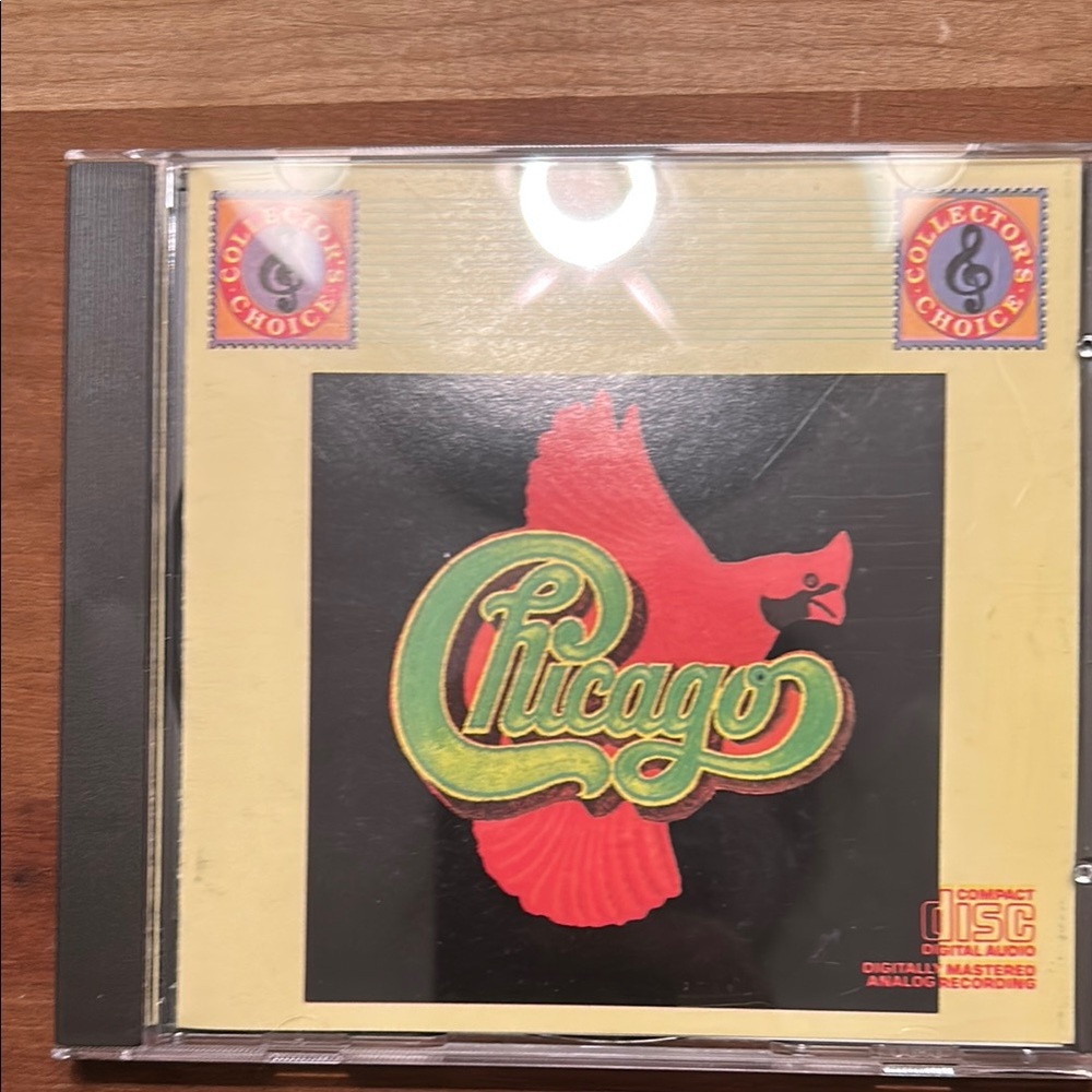 Chicago Band CD with Red and Gold Cover